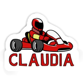 Sticker Kart Claudia Image