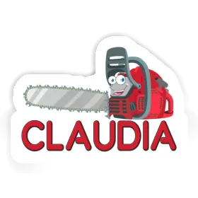 Chainsaw Sticker Claudia Image