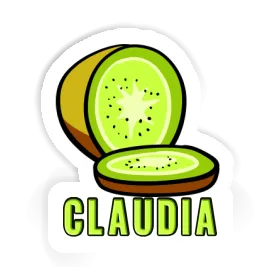 Claudia Sticker Kiwi Image