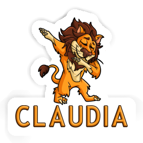 Sticker Claudia Lion Image