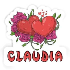 Claudia Sticker Heart Image