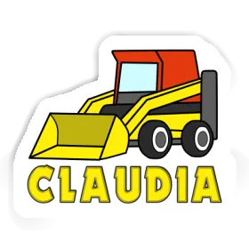 Sticker Low Loader Claudia Image