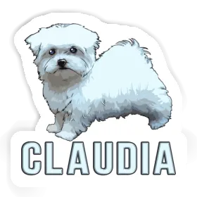 Claudia Sticker Doggie Image