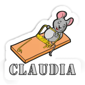 Claudia Sticker Fitness Mouse Image