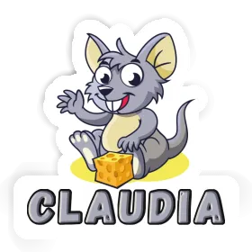 Mouse Sticker Claudia Image