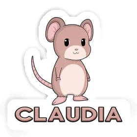 Mouse Sticker Claudia Image