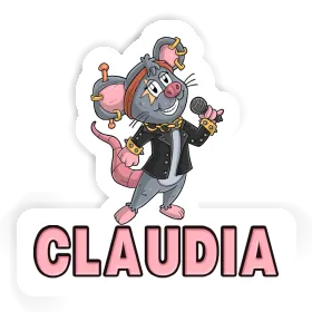 Sticker Singer Claudia Image