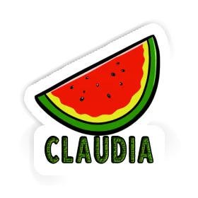 Claudia Sticker Melon Image