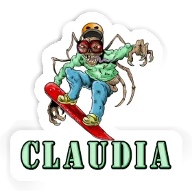 Claudia Sticker Freerider Image