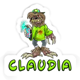 Claudia Sticker Monster Image