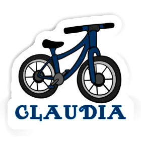 Bicycle Sticker Claudia Image