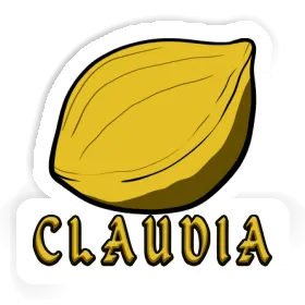 Claudia Sticker Nut Image