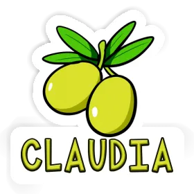 Olive Sticker Claudia Image