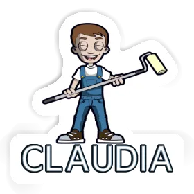 Claudia Sticker Painter Image