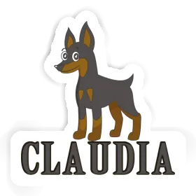 Sticker Claudia Pinscher Image