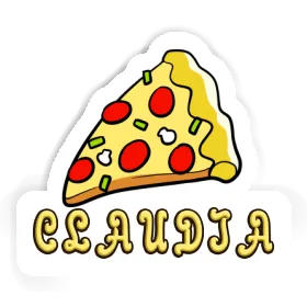 Sticker Pizza Claudia Image