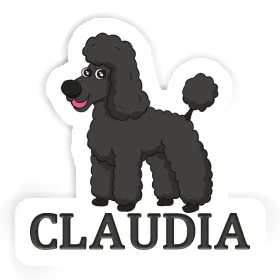 Sticker Poodle Claudia Image