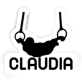 Sticker Ring gymnast Claudia Image