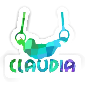 Sticker Ring gymnast Claudia Image