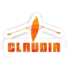 Sticker Claudia Rowboat Image