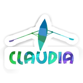 Sticker Claudia Rowboat Image