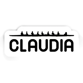 Rowboat Sticker Claudia Image