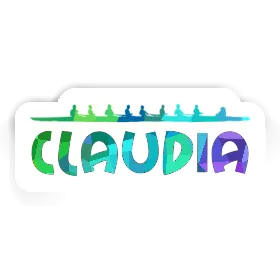 Sticker Claudia Rowboat Image