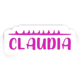 Sticker Rowboat Claudia Image