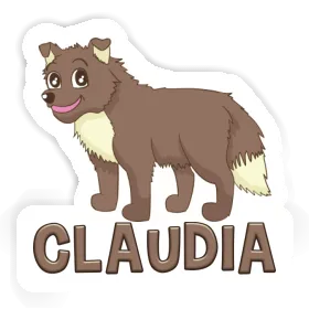 Sheepdog Sticker Claudia Image