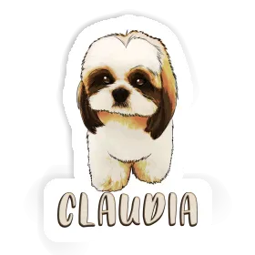 Claudia Sticker Shih Tzu Image