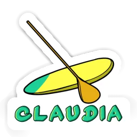 Stand Up Paddle Sticker Claudia Image