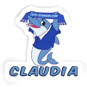 Sticker Claudia Dolphin Image