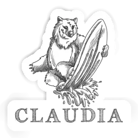 Sticker Surfer Claudia Image