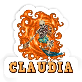 Sticker Surfer Claudia Image