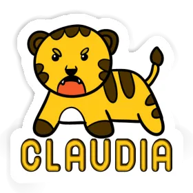 Baby Tiger Sticker Claudia Image