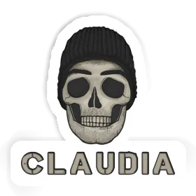 Sticker Claudia Skull Image