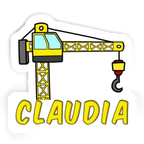 Sticker Claudia Tower Crane Image