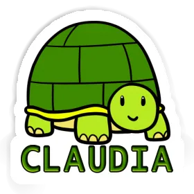 Sticker Turtle Claudia Image