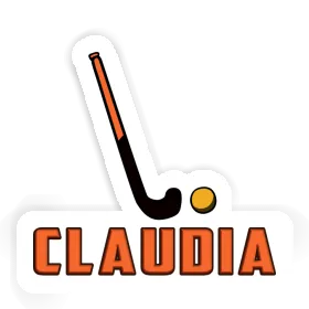 Claudia Sticker Floorball Stick Image