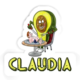 Sticker Avocado Claudia Image