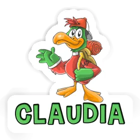 Sticker Wanderer Claudia Image