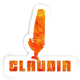 Sticker Windsurfer Claudia Image