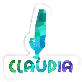 Sticker Windsurfer Claudia Image