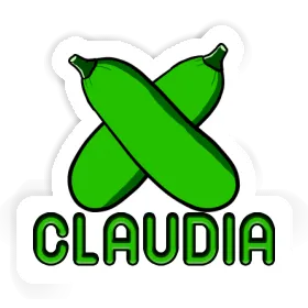 Sticker Claudia Zucchini Image