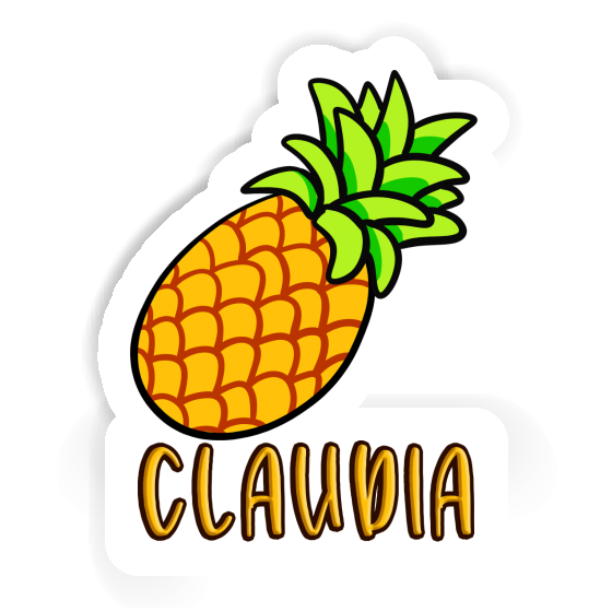 Sticker Claudia Ananas Gift package Image