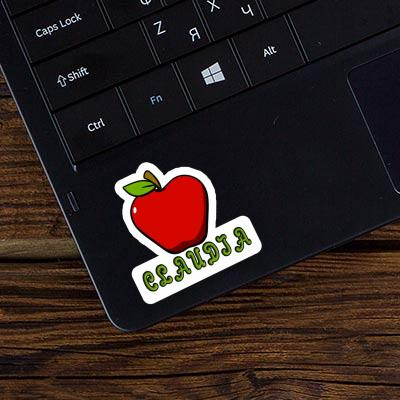 Claudia Sticker Apple Image