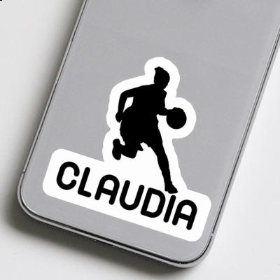 Basketballspielerin Sticker Claudia Image