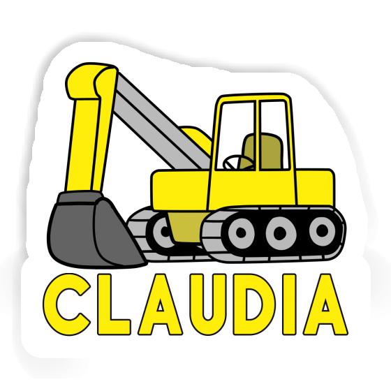 Sticker Claudia Bagger Laptop Image