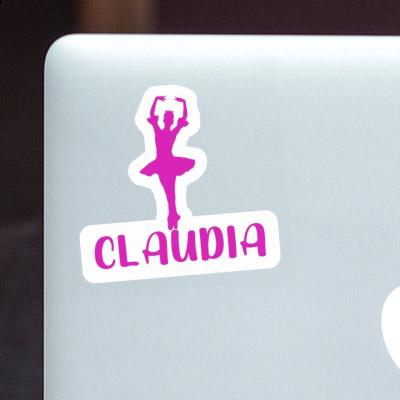 Claudia Sticker Ballerina Notebook Image