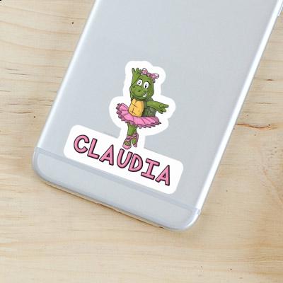 Dancer Sticker Claudia Notebook Image